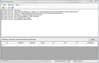 Hauptfenster des CSV-Import Tool. Mit diesem Zusatzprogramm können Kundendaten aus einem Fremdsystem (Datenbank) importiert werden.